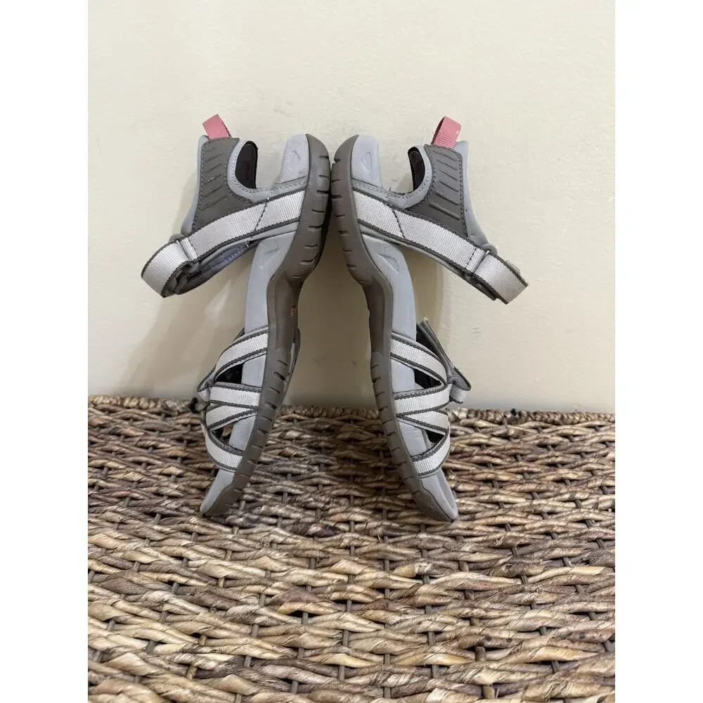 Teva Tirra Womens Hiking Sandals Strappy Sports Shoes Waterproof Nylon Sz 9